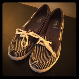 KEDS Ortholite Blue Boat Shoes